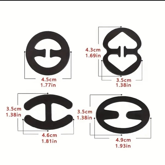 Boutique Bra Adjusters 3pc set - Picture 3 of 4